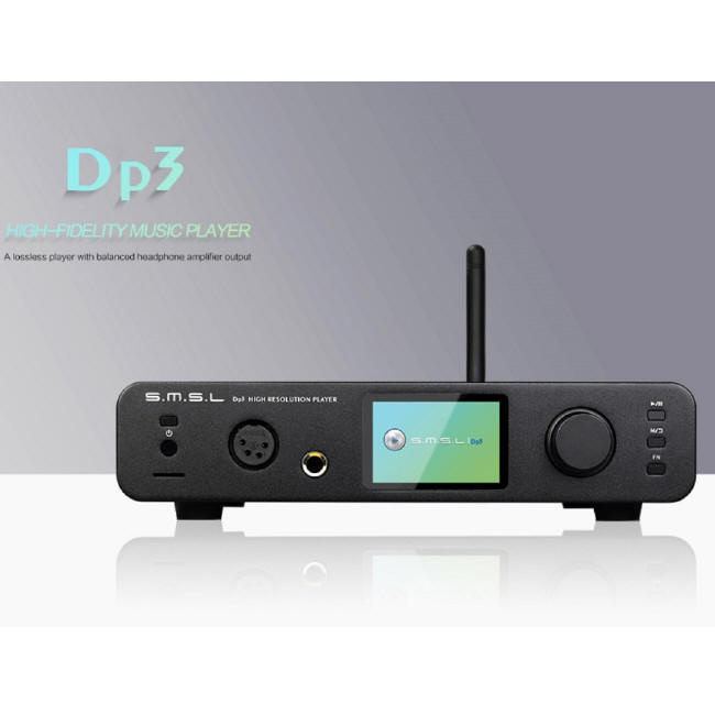 SMSL DP3 - wszechstronny odtwarzacz audio