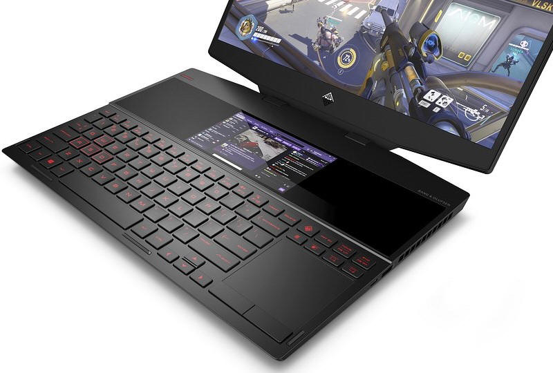 HP OMEN X 2S z dwoma ekranami