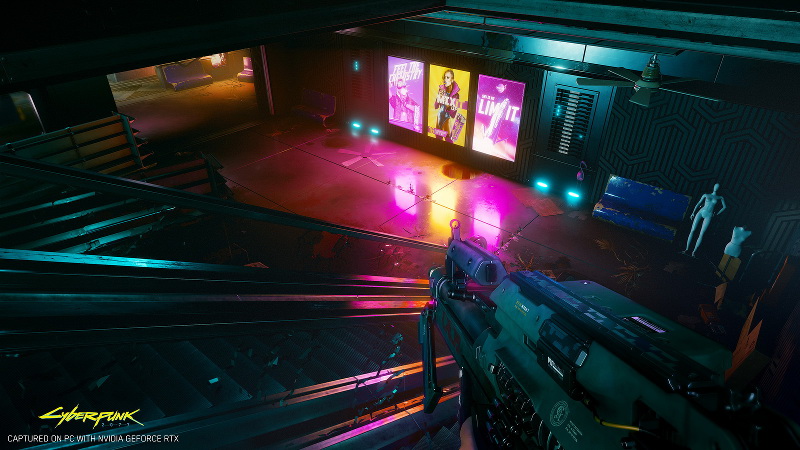 Ray tracing w grze Cyberpunk 2077 od NVIDIA