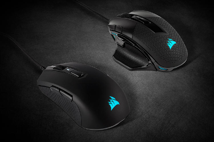 CORSAIR - nowe myszy dla graczy Nightsword RGB i M55 RGB PRO
