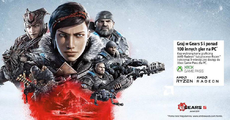 Xbox Game Pass na 3 miesiące przy zakupie wybranego sprzętu AMD