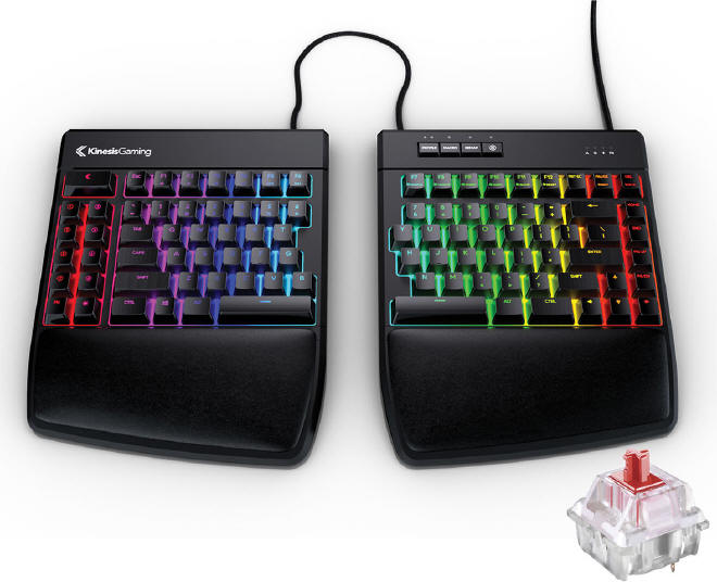 Kinesis Gaming - ergonomiczna Freestyle Edge RGB