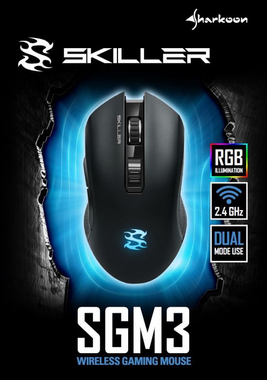 Sharkoon SKILLER SGM3 – czas uwolnić się od kabli