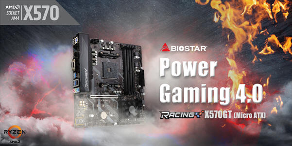 BIOSTAR RACING X570GT Micro ATX