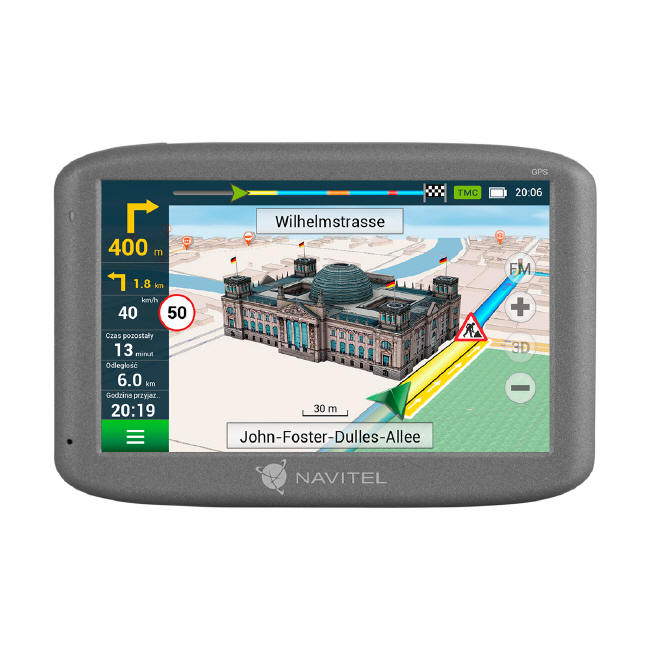 NAVITEL wprowadza na rynek trzy nawigacje GPS z TMC