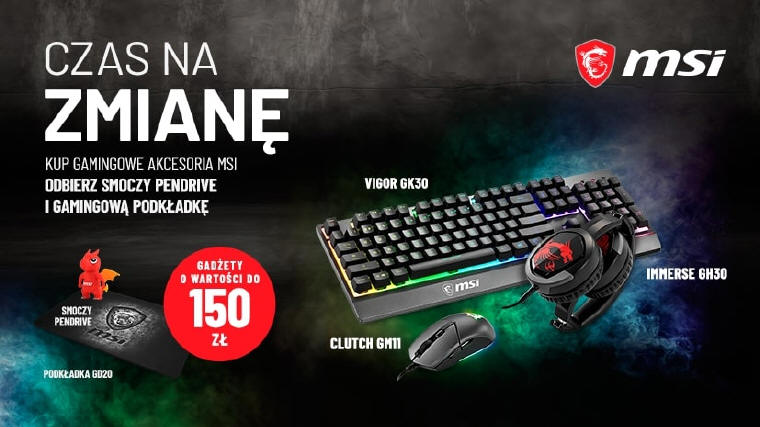 MSI – nowe akcesoria dla graczy w przystępnej cenie