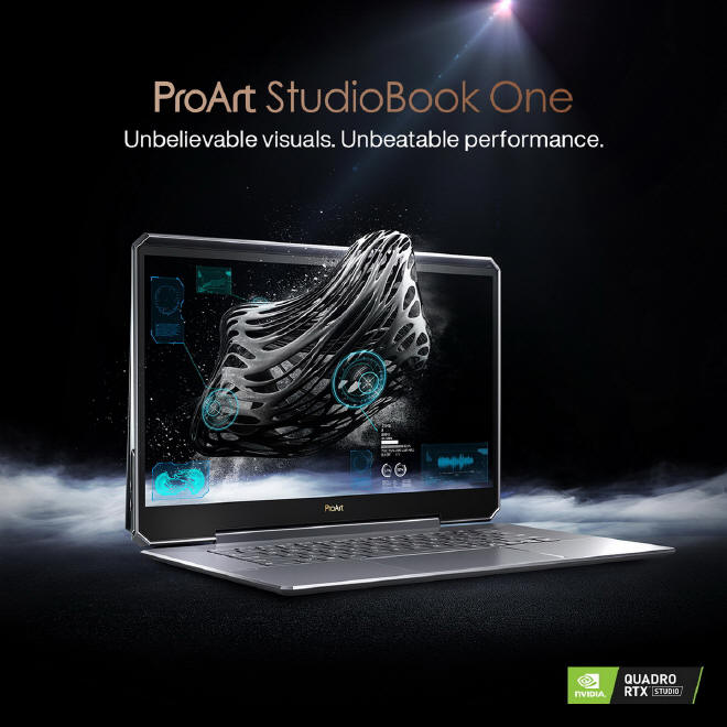 ASUS ProArt StudioBook One z NVIDIA Quadro RTX 6000