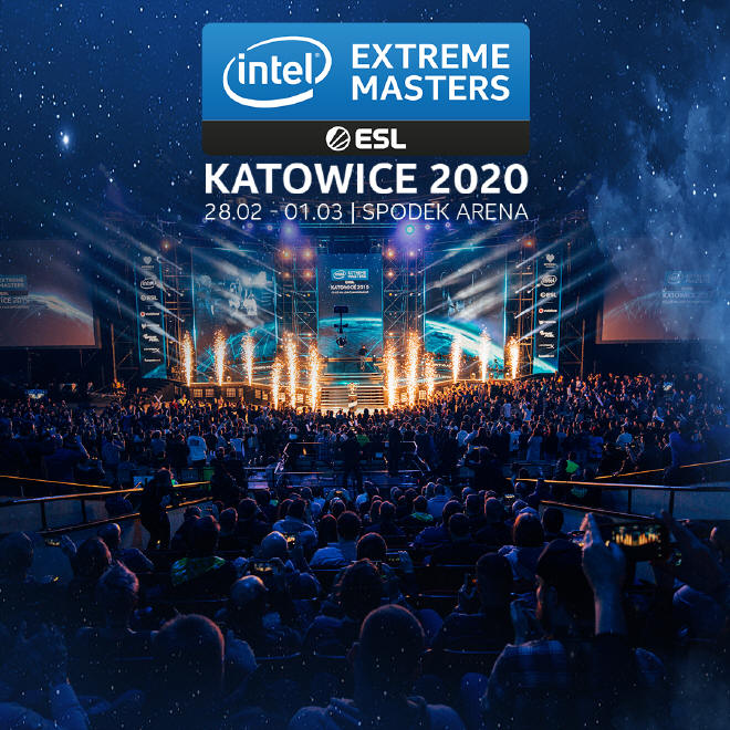Intel​ Extreme Masters Katowice 2020 z nagrodami o wartoci 500000 USD