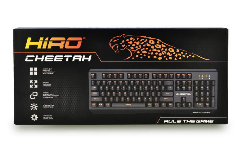 CHEETAH, RAPTOR, PANTHER - trzy drapieżne klawiatury od HIRO