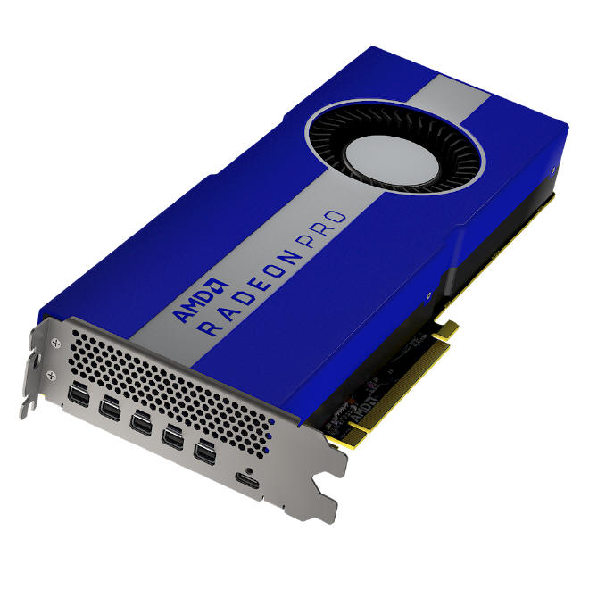 Premiera AMD Radeo Pro W5700