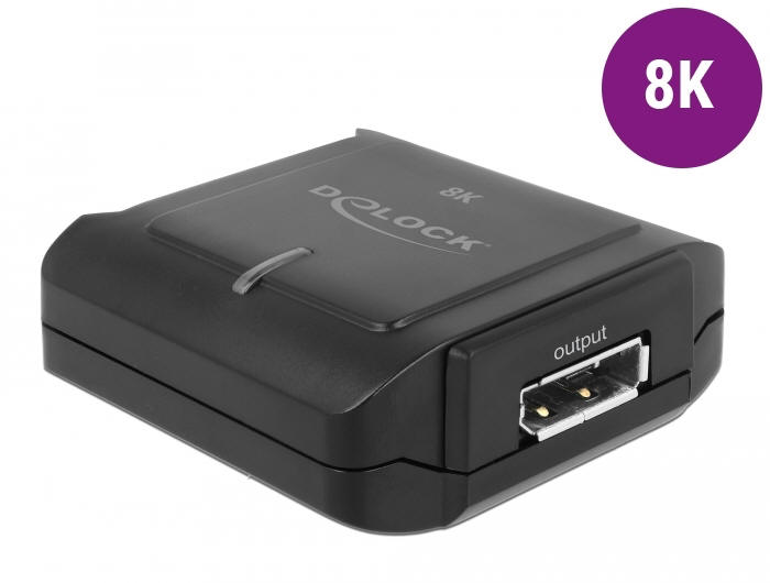 Delock - repeater sygnau DisplayPort 8K