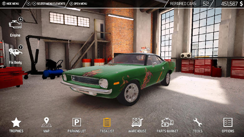 Car Mechanic Simulator debiutuje na Nintendo Switch