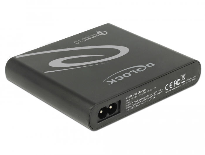 Delock 41431 - uniwersalna ładowarka USB do laptopów