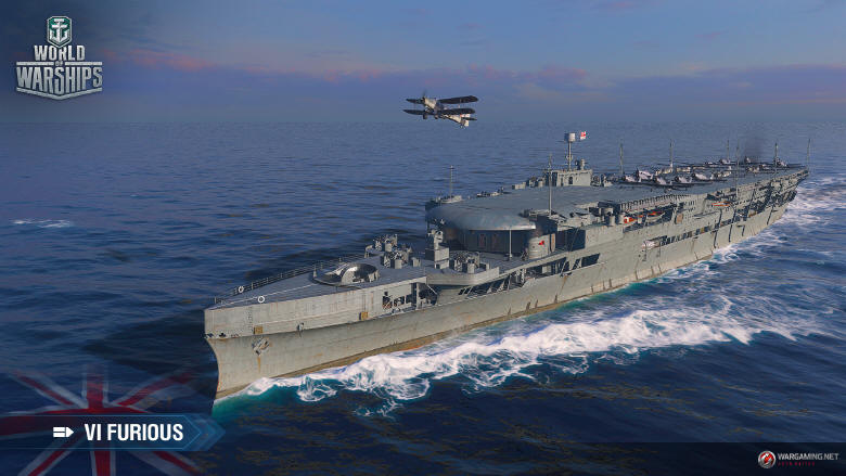 World of Warships - Nadcigaj brytyjskie lotniskowce