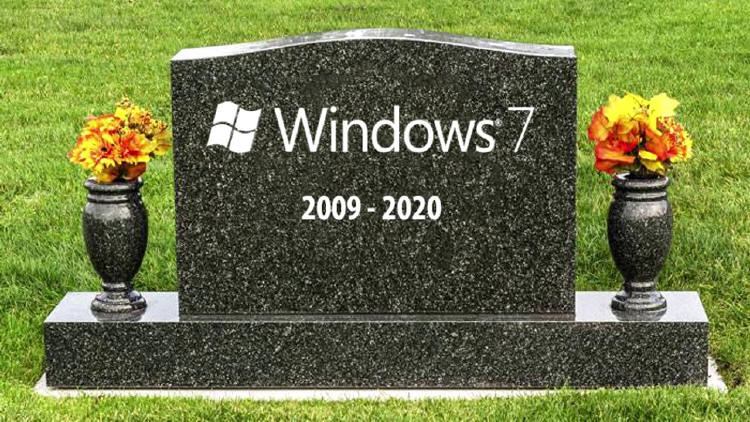 Pożegnanie z systemem Windows 7