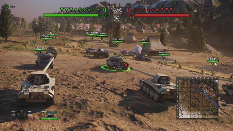 World of Tanks Mercenaries - aktualizacja 4.10