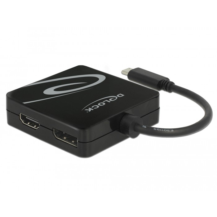 Delock: adapter USB Typ-C do obsugi wielu wyj wideo