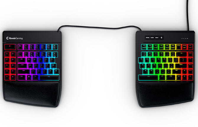 Kinesis Gaming - ergonomiczna Freestyle Edge RGB