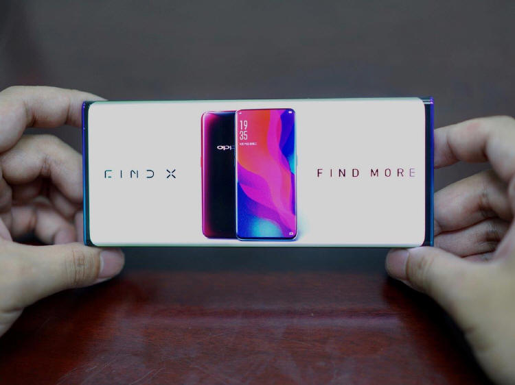 OPPO - ekran niemal zupełnie pozbawionego ramek