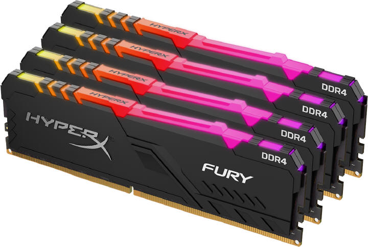 HyperX rozszerza ofert pamici RAM omoduy FURY DDR4 RGB
