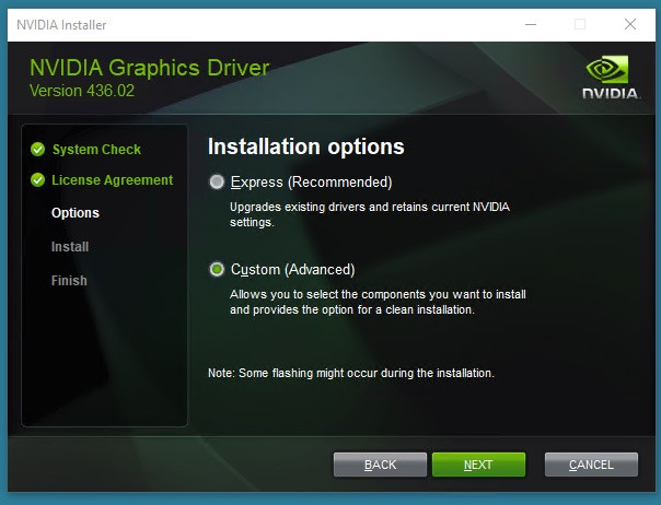 Nowe sterowniki NVIDIA 436.02 mogą mieć błąd instalatora