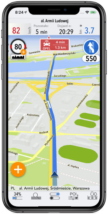 AutoRadar 3.0 w AutoMapie iOS