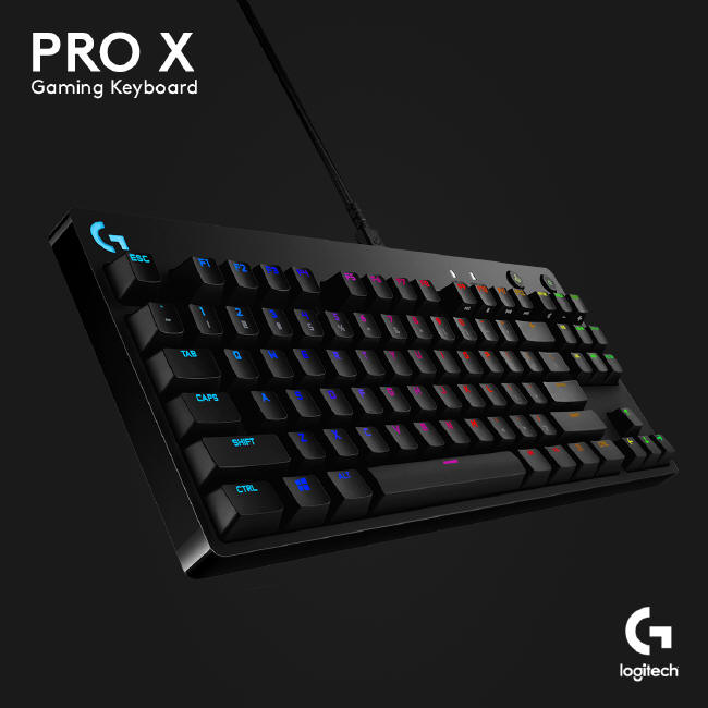 Logitech G - nowe klawiatury mechaniczne PRO oraz PRO X