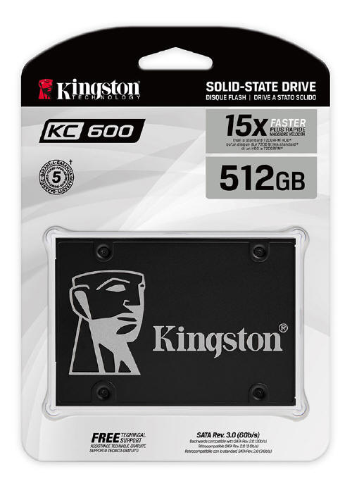 Kingston Digital przedstawia SSD KC600