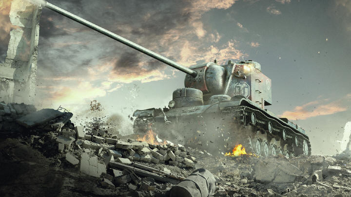 Gorca zima z  World of Tanks: Mercenaries 