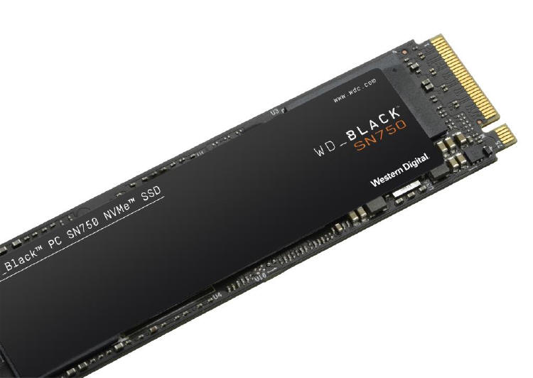 WD Black SN750 NVMe SSD