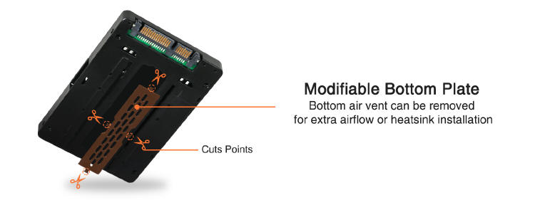Icy Dock MB703M2P-B - SSD M.2 w dysk 2,5’’