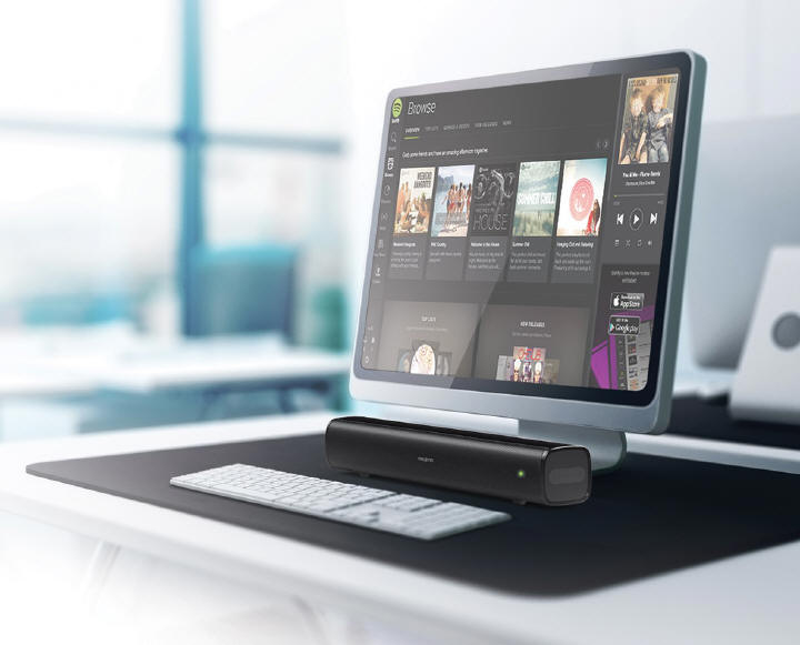 Creative Stage Air – soundbar z własnym zasilaniem