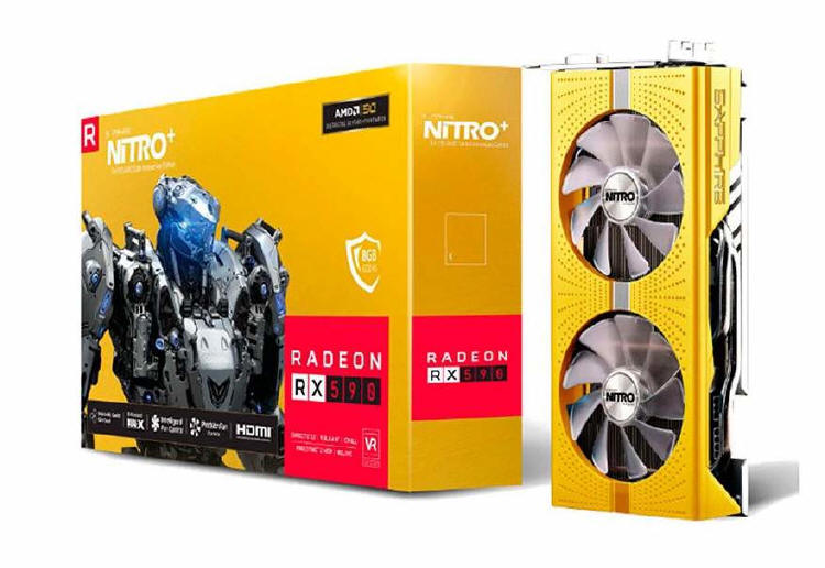 Sapphire Gold RX 590 Nitro+ na 50-lecie AMD