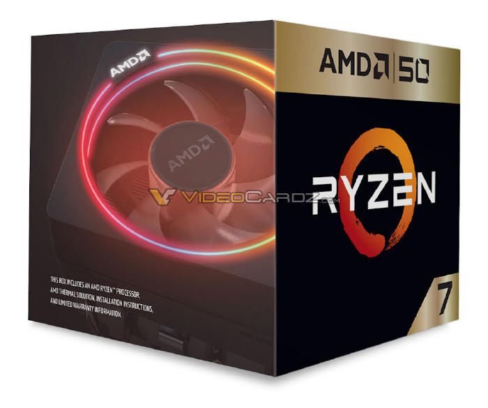 AMD Ryzen 7 2700X 50th Edition sygnowany przez Lis Su