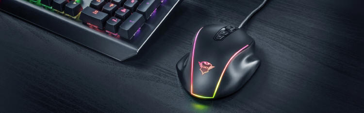 Trust Gaming - Rath, Celox, Locx i Glide-Flex