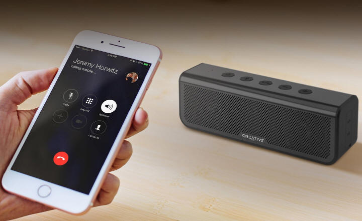 Creative Metallix Plus - bezprzewodowy głośnik Bluetooth z baterią 24h