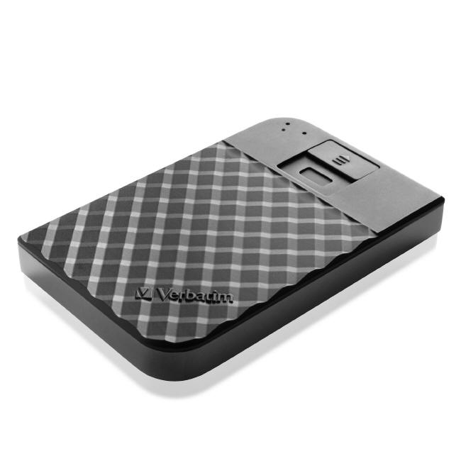 Verbatim Fingerprint Secure z 256-bitowym szyfrowaniem sprzętowym