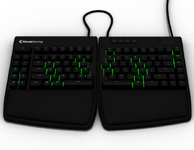 Kinesis Gaming - ergonomiczna Freestyle Edge RGB