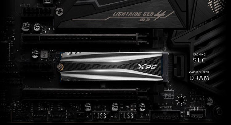 ADATA XPG GAMMIX S50 – SSD z PCIe 4.0