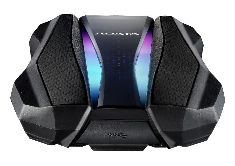ADATA HD770G - zewnętrzny dysk z podświetleniem RGB