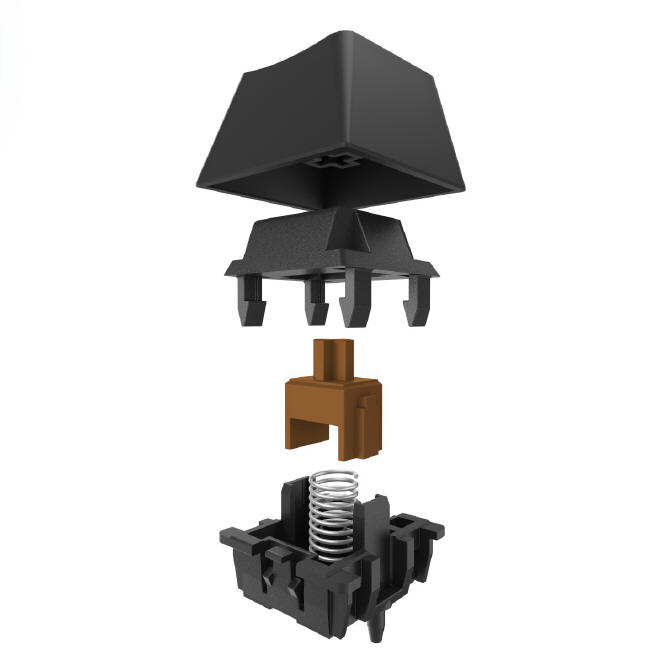 Hama Exodus 900 - mechanik z przełącznikami Outemu Brown