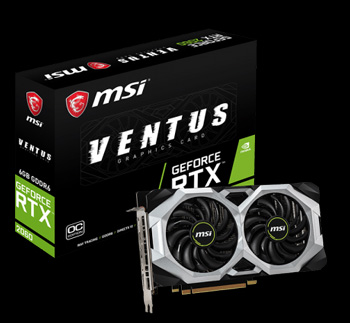 MSI - autorska seria kart GeForce RTX 2060