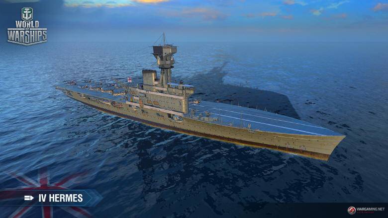 World of Warships - Nadcigaj brytyjskie lotniskowce
