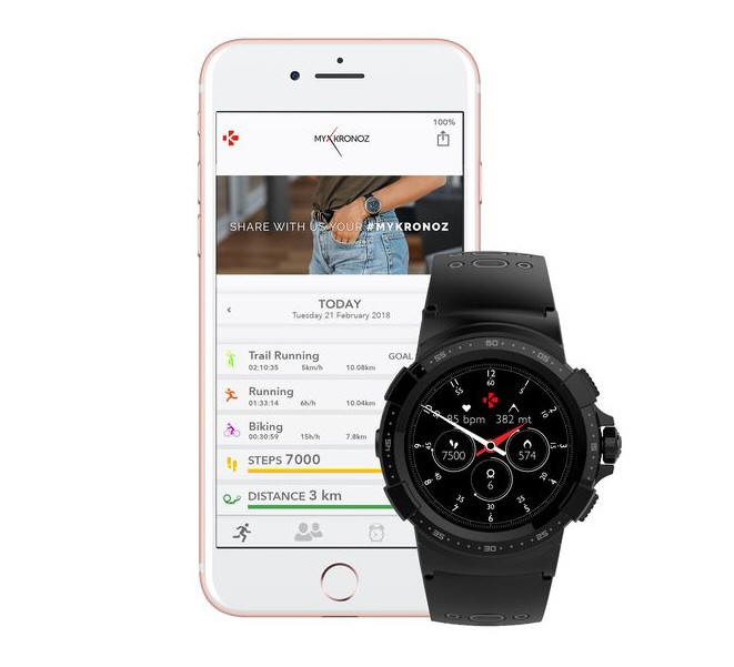 MyKronoz: ZeSport² - sportowy smartwatch nowej generacji