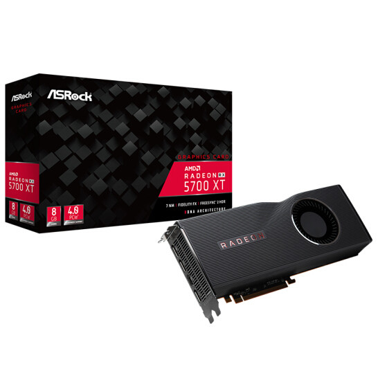 AMD Radeon RX 5700 - zdjcia referencyjnych modeli