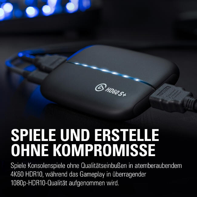 Elgato HD60 S+ do przechwytywania obrazu z gier