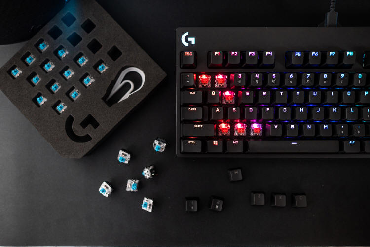 Logitech G - nowe klawiatury mechaniczne PRO oraz PRO X