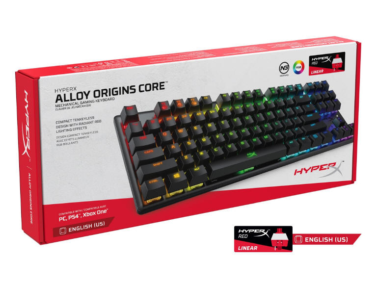 HyperX - Alloy Origins Core Tenkeyless z podwietleniem RGB