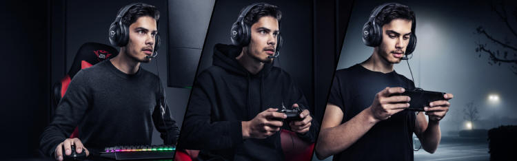 Trust Gaming - Rath, Celox, Locx i Glide-Flex