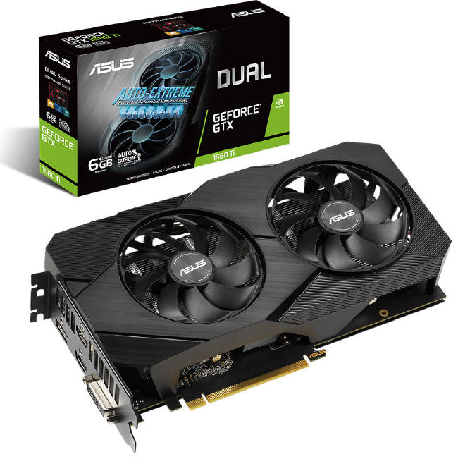 ASUS Dual GeForce GTX 1660 Ti EVO